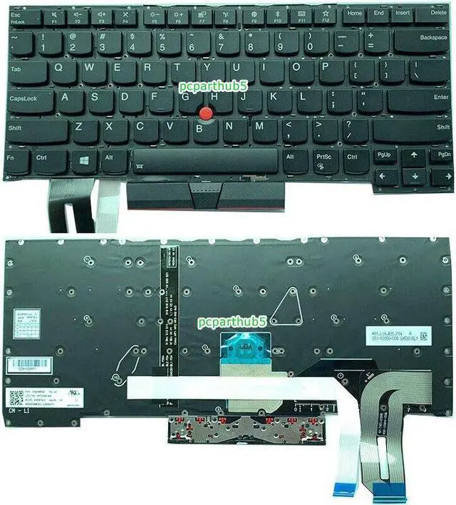 Main image of New For Lenovo ThinkPad P1 X1 Extreme Gen 1 Gen 2 Keyboard US Black With Backlit