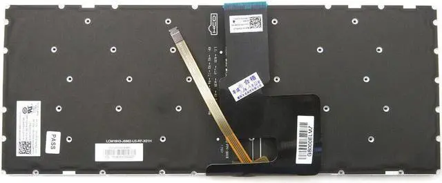 Alt view image 3 of 3 - New For Lenovo V14-ADA V14-ARE V14-IGL V14-IIL V14-IKB V14-IWL Keyboard US Black