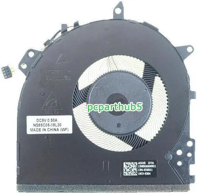 Alt view image 2 of 3 - New For Asus Vivobook F512F F512D F512DA F512U X512DA X512UA X512FA CPU Cooling Fan