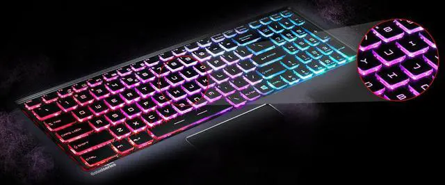 Alt view image 3 of 3 - New Keyboard For MSI GT72VR 6RD GT72VR 6RE 7RE Dominator Pro Laptop US Backlit