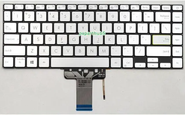 Alt view image 2 of 3 - New For Asus E410 E410K E410KA E410M E410MA Series Laptop Keyboard US Backlit