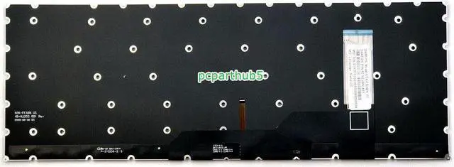 Alt view image 3 of 4 - New For MSI Creator 15 A10SE A10SF 15M A9SD A9SE A10SD A10SE Keyboard US Backlit