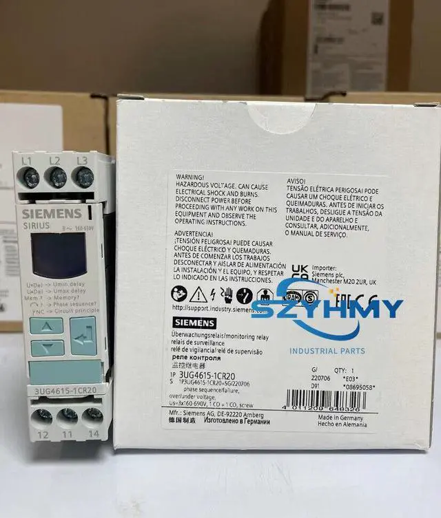Main image of 1pc new sealed Siemens 3ug4615-1cr20 relay module