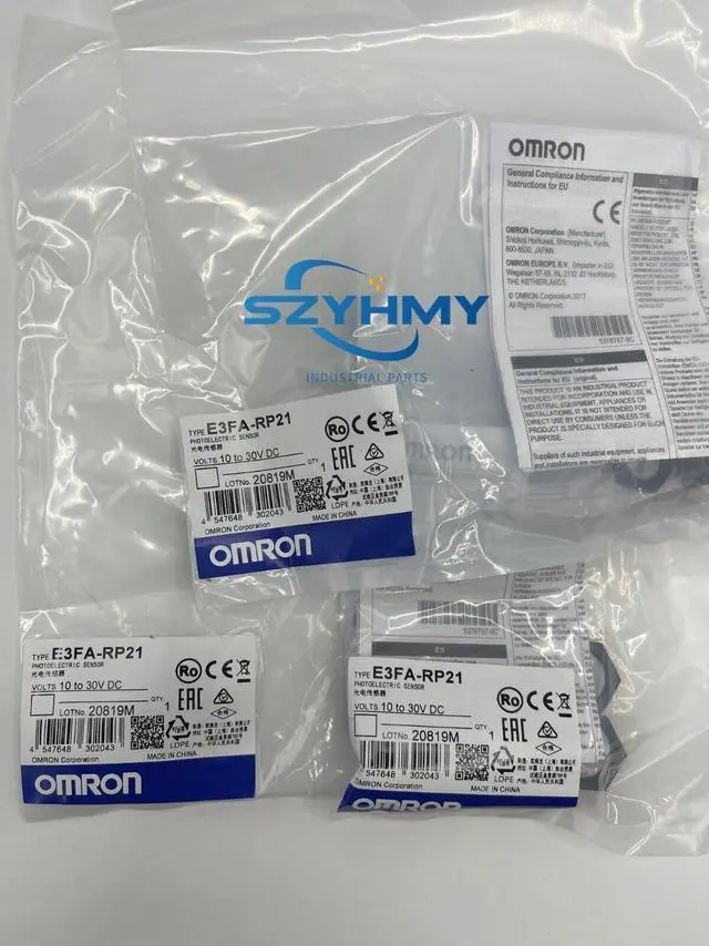 Main image of OMRON E3FA-RP21 Photoelectric Sensor New E3FARP21