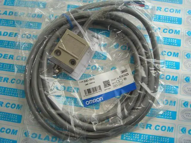 Alt view image 2 of 2 - Omron D4C-1603 Limit Switch D4C1603 New One /S
