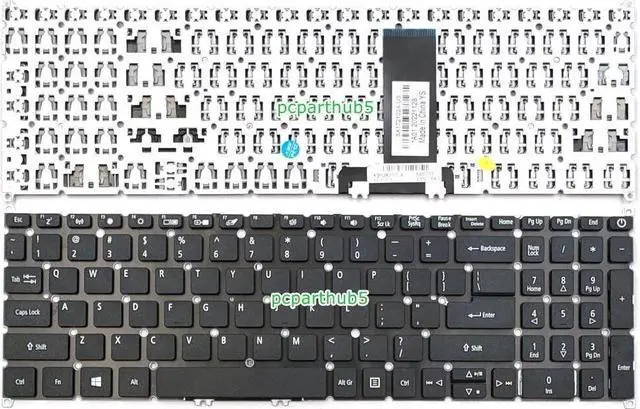 Main image of New For Acer Aspire 7 A715-74 A715-74G A715-75 A715-75G Laptop Keyboard US Black