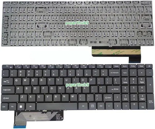 Main image of New For Gateway GWTN156-7 GWTN156-7BK GWTN156-9 GWTN156-12 12BK Keyboard US Gray