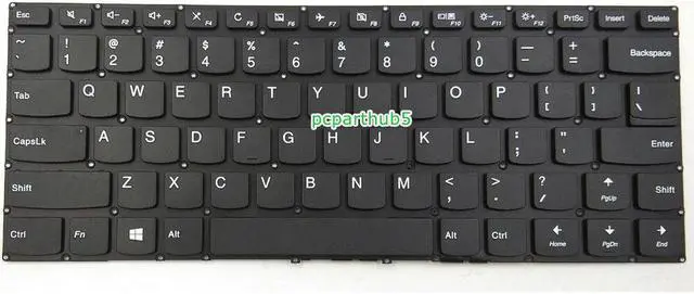 Alt view image 2 of 4 - New For Lenovo Flex 4-1435 4-1470 4-1480 Laptop Keyboard US Black With Backlight