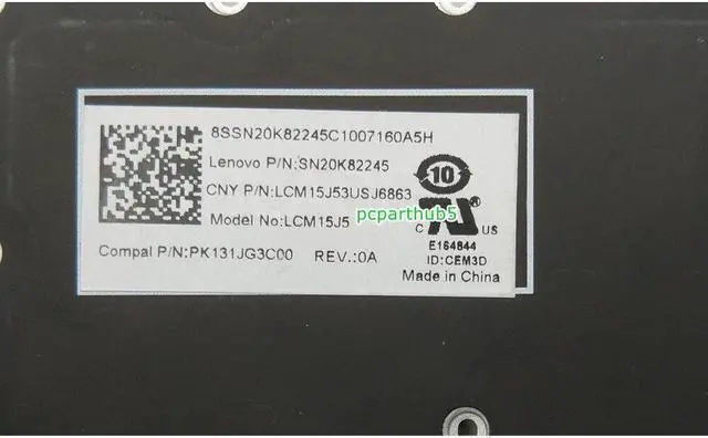 Alt view image 4 of 4 - New For Lenovo Flex 4-1435 4-1470 4-1480 Laptop Keyboard US Black With Backlight