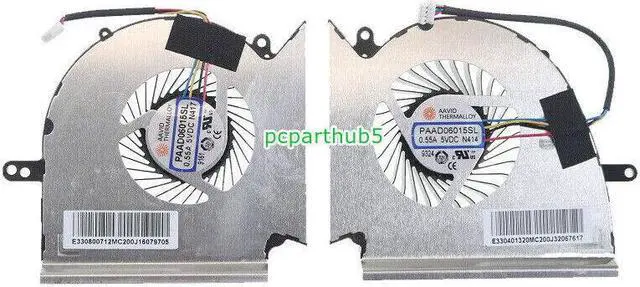 Main image of New For MSI GE75 Raider 8SE 10SE 10SF 8RE 8RF 9SE 9SF CPU GPU Cooling Fan N414 N417