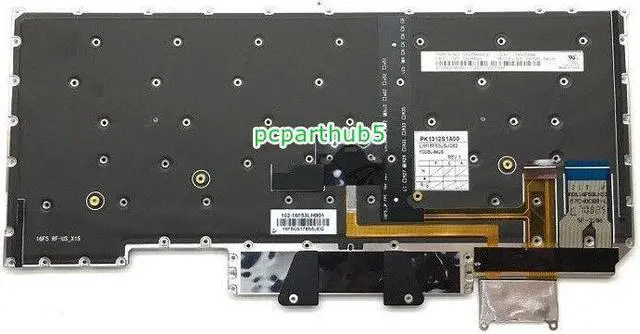 Alt view image 3 of 3 - New ForLenovo Thinkpad X1 Carbon 5th Gen 5 2017 Laptop Keyboard  Backlit 01ER623