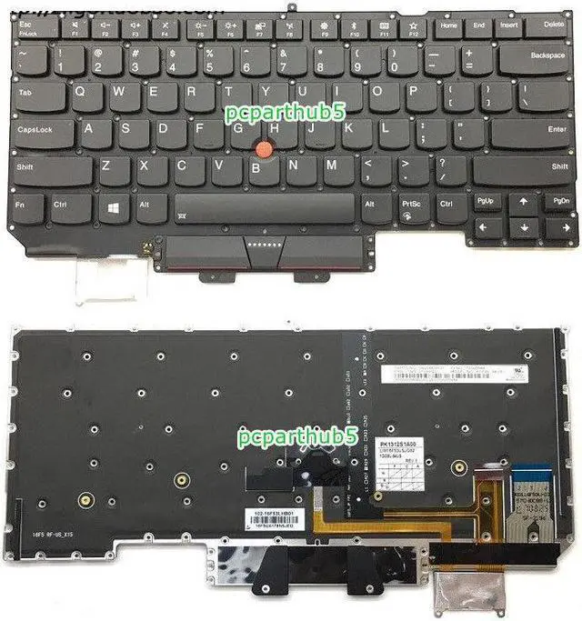Main image of New ForLenovo Thinkpad X1 Carbon 5th Gen 5 2017 Laptop Keyboard  Backlit 01ER623