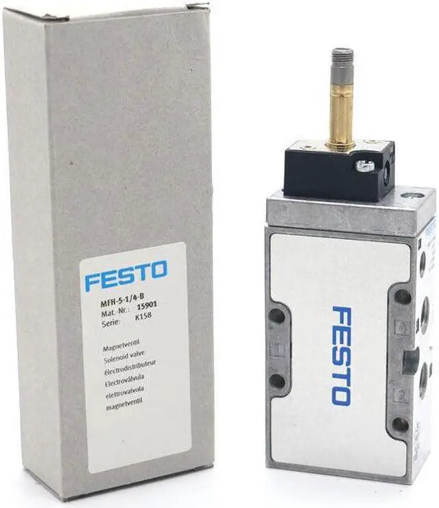 FESTO 6211 MFH-5-1/4 SOLENOID VALVE - SUPPLIED IN PACK
