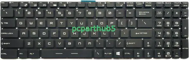 Alt view image 2 of 3 - New For MSI GE72 6QC GE72 6QD GE72 6QF GE72 Apache Keyboard Full Colorful Backlit