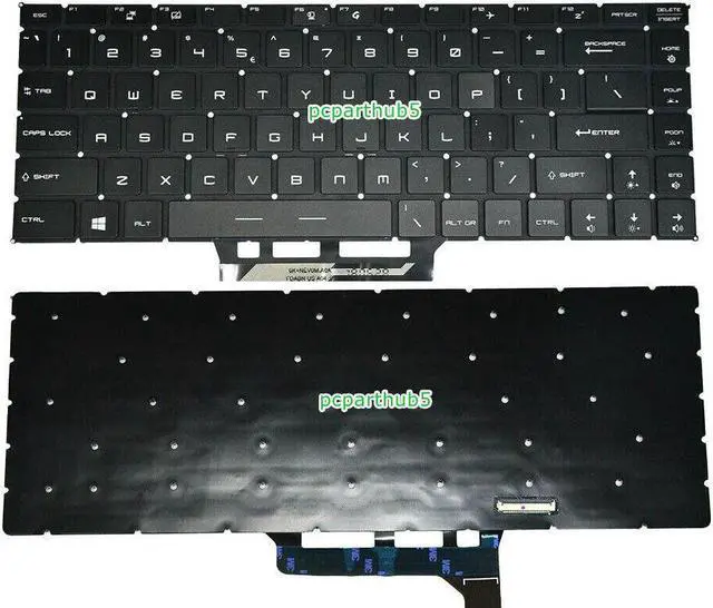 Main image of New For MSI GS65 Stealth 9SD 9SE 9SF 9SG 9SX US Keyboard With Per-Key RGB Backlit