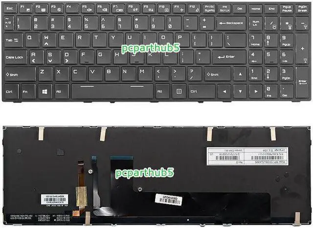 Main image of New For Clevo P650HS-G P651HS-G P650HP3-G P650RP6-G Keyboard US Colorful Backlit Cry