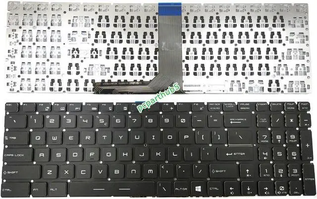Main image of New For MSI GS60 GS70 GE62 GE72 GT72 MS-16J1 MS-16J2 MS-1781 Keyboard US No Backlit