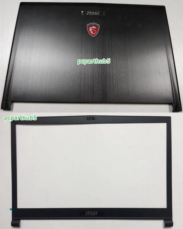 Alt view image 2 of 2 - New For MSI GS73 GS73VR MS-17B1 7RG-035CN LCD Back Cover + Bezel 3077B5A213HG0