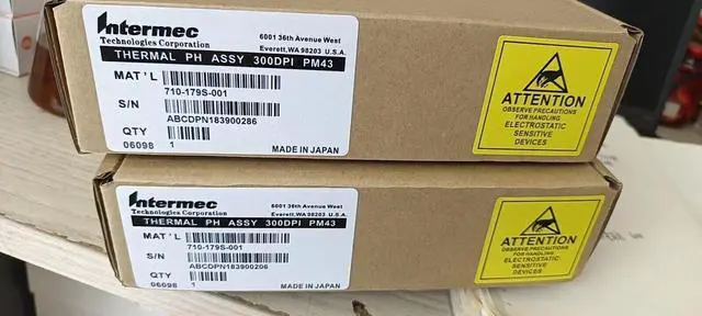 Alt view image 5 of 6 - 710-179S-001 Thermal Printhead Kit Fit For Intermec PM43 PM43C 300dpi Compatible