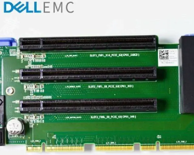 Alt view image 2 of 4 - For DELL EMC POWEREDGE SERVER R740 R740XD R7425 CHASSIS RISER 1 2X8 1X16 PCI GHGTP