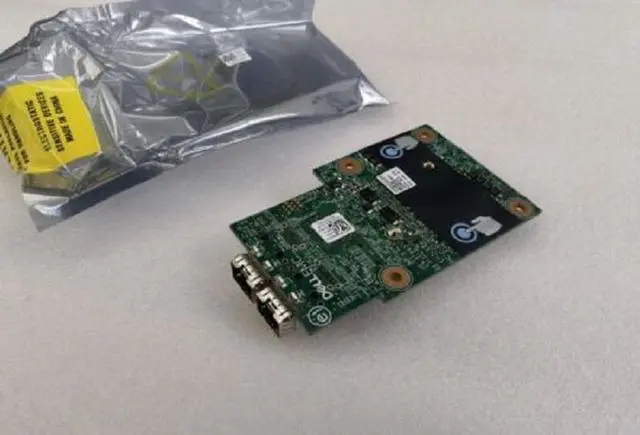 Alt view image 2 of 3 - GVXF4 For Dell R540 R440 on-board network card dual-port 10g sfp+brodcom 57412