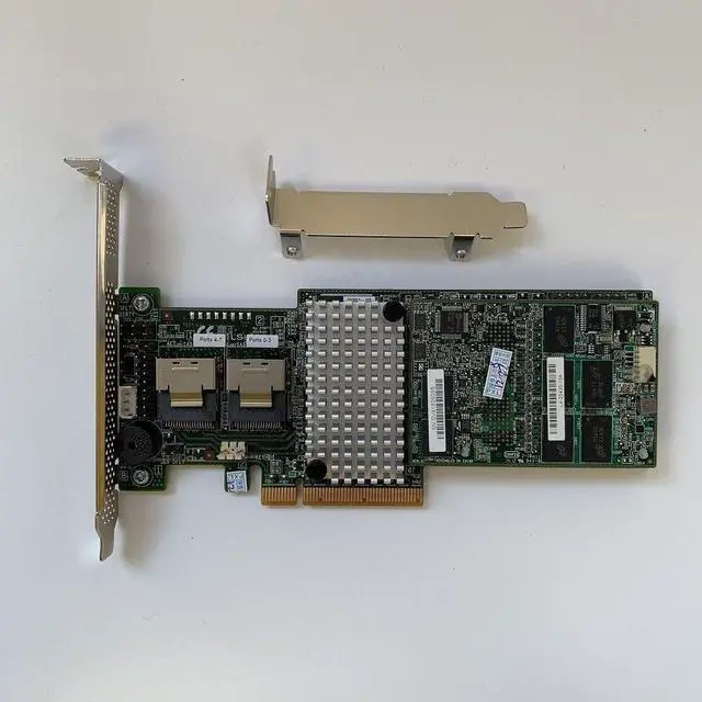 Alt view image 3 of 4 - LSI MegaRaid 9270CV-8i 1GB Cache SAS SATA RAID PCIe 3.0 6Gbps + 2PCS 8087 SATA