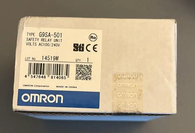Main image of NEW OMRON G9SA-501 DIN Rail G9SA Safety Relay Unit 100 ~ 240VAC G9SA501