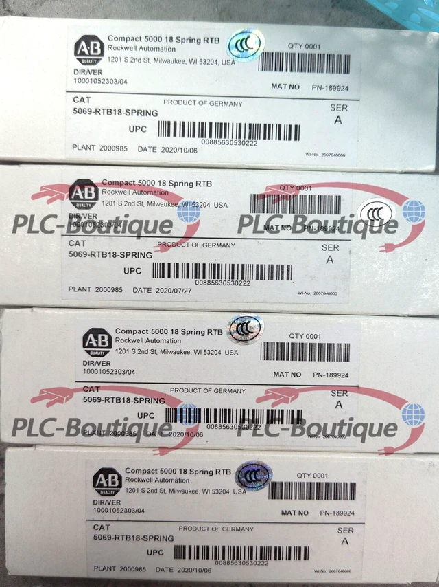 Main image of 2022-2023 New Allen-Bradley 5069-RTB18-Spring