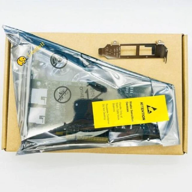 Alt view image 4 of 4 - For Dell Broadcom 57416 BCM57416 ual-Port 10GB Base-T Network Card Bracket 3TM39
