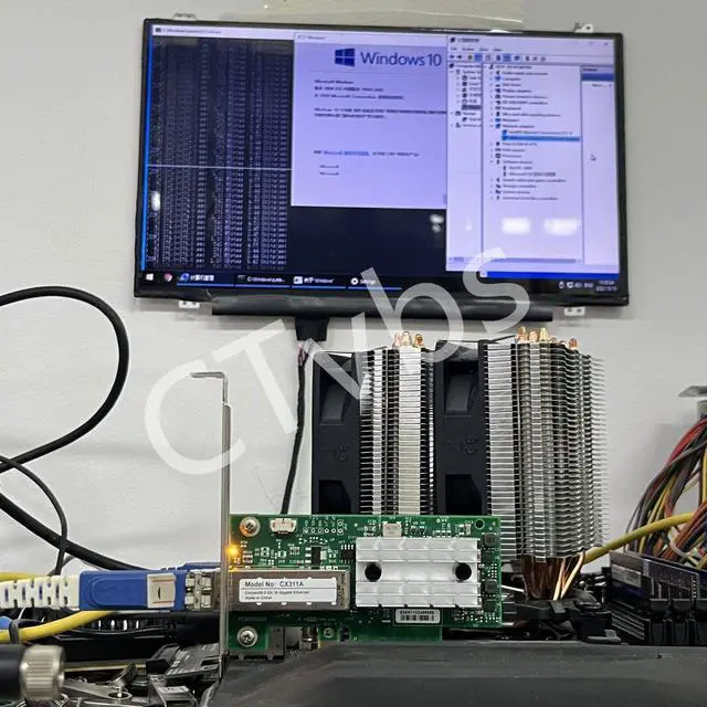 Alt view image 3 of 3 - Mellanox CX311A MCX311A-XCAT ConnectX-3 EN 10G Ethernet 10GbE SFP+ PCIe NIC