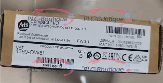 Main image of 2022-2023 New in Box 1769-OW8I Genuine Modules Allen-Bradley