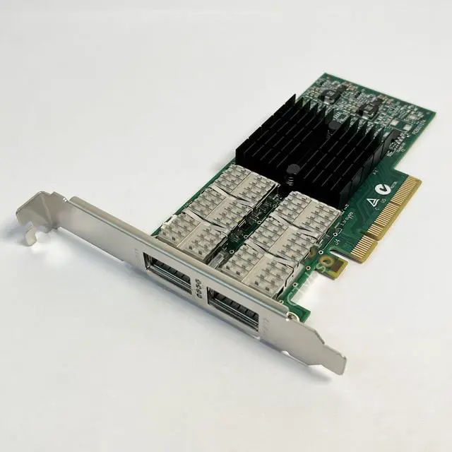 2枚Mellanox CX354A-FCBT ConnectX-3 40GbE Amazon | Mellanox ConnectX-3 CX354A デュアル 40GbE QSFP
