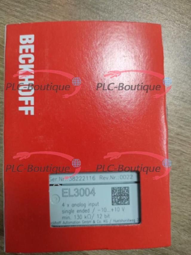 2022-2023 1PC New BECKHOFF EL3004 PLC In Box Expedited Shipping EL 3004