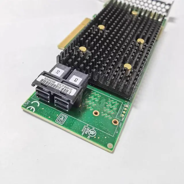 Alt view image 2 of 5 - For Lenovo ThinkSystem 01KN505 RAID 530-8i RAID5 HBA PCIe 12Gb Adapter