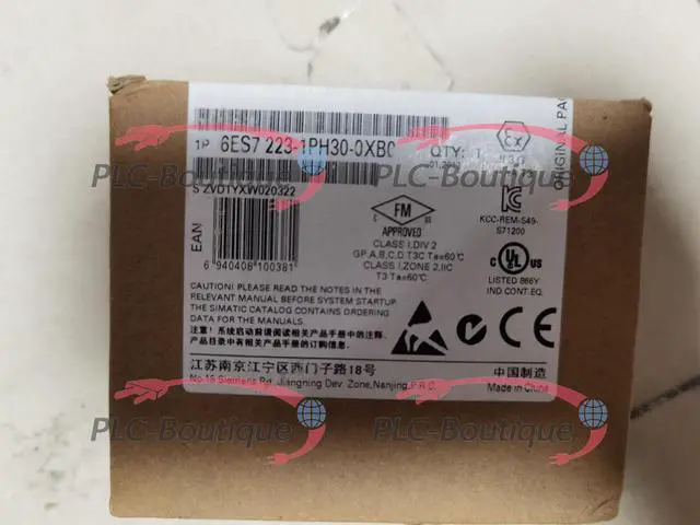 Main image of Siemens PLC 6ES7223-1PH30-0XB0 Tested in Good condition