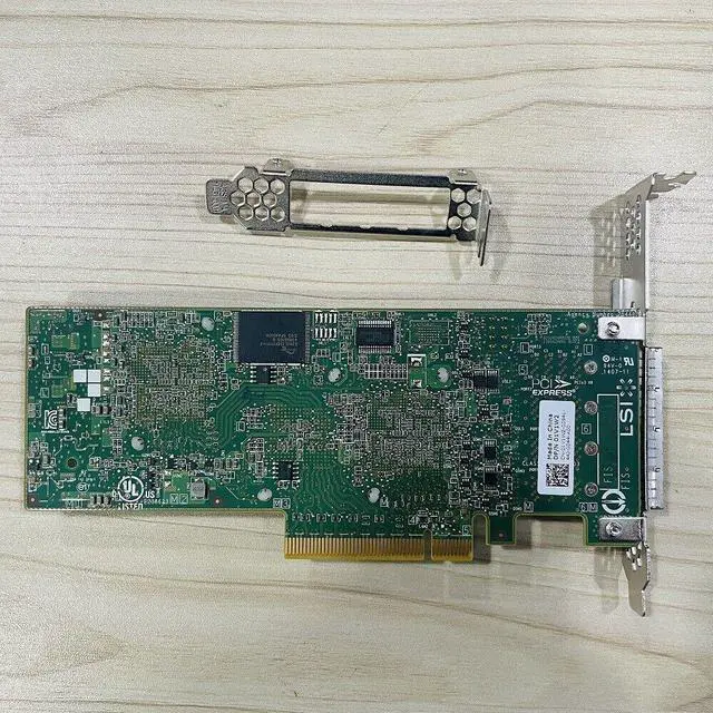 Alt view image 2 of 3 - LSI 9206-16E PCI-E 3.0 x8 HBA IT MODE w/BOTH BRACKETS SAS2308 ZFS UNRAID FREENAS