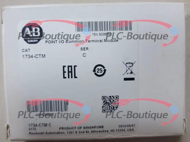 Main image of 2022-2023new Allen Bradley 1734-CTM POINT I/O Common Terminal Module