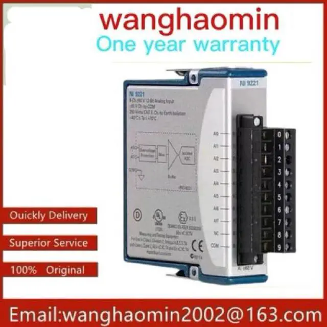 Main image of *NEW* National Instruments 1PCS NI-9221 C-Series Voltage Input Module 779014-01