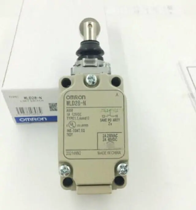 Main image of 1PC Omron WLD28-N Limit Switch WLD28N New In Box