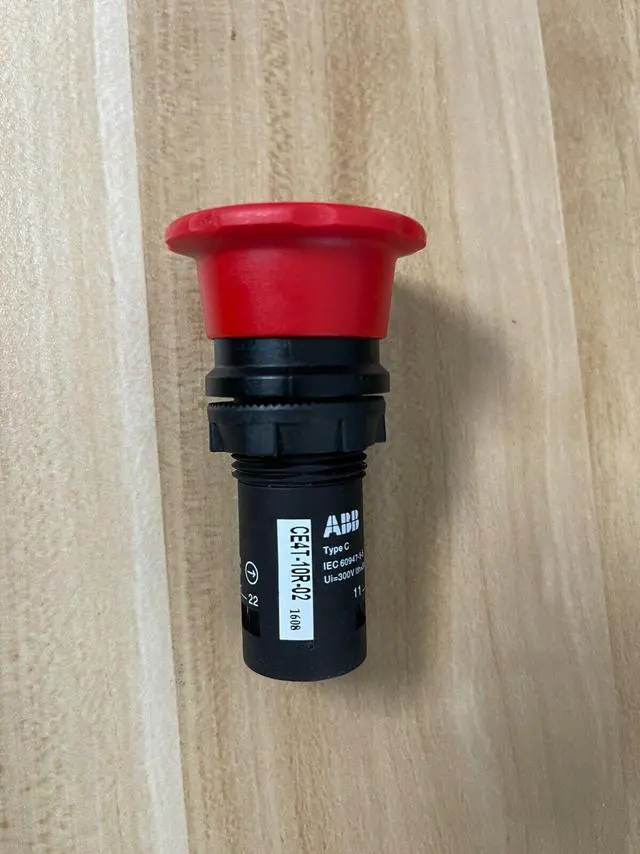 Main image of ABB CE4T-10R-02 Scram Button Switch New In Box Expedited  1 PC