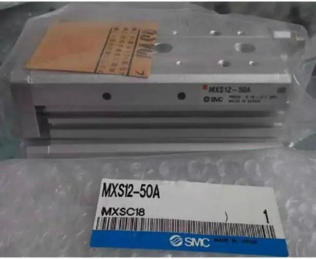 Main image of 1PC New SMC MXS12-50A Guided Cylinder In Box  MXS1250A