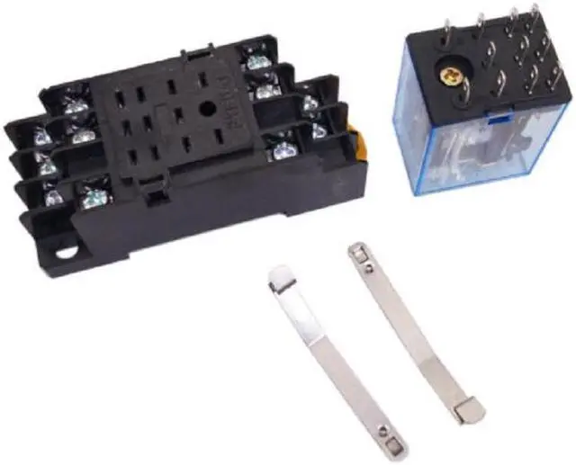 Alt view image 3 of 4 - 1PC New Omron MY3N-J 12VDC Coil Cube Relay & Socket Base MY3NJ