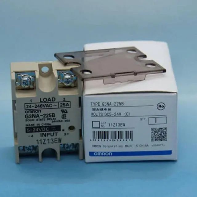 Alt view image 2 of 2 - 1PC New Omron G3NA-225B 5-24V Solid State Relays G3NA225B