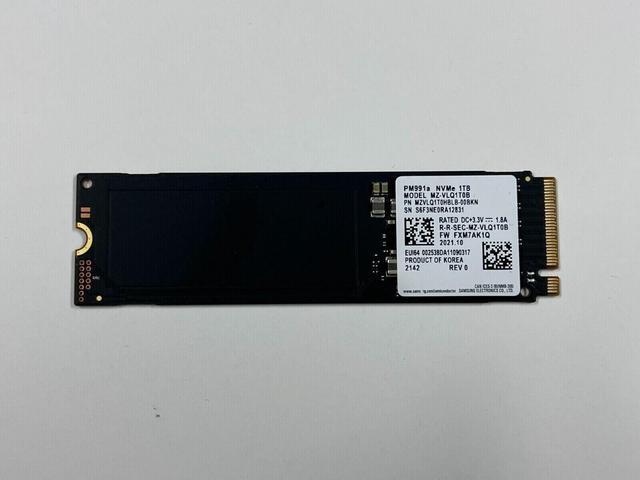 PM991a PCIe NVMe M.2 1TB SSD MZ-VLQ1T0B Solid State Drive SSD