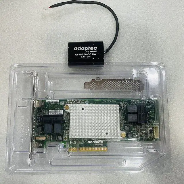 Main image of Adaptec ASR-81605Z SAS RAID CONTROLLER 1G CARD 12GB +AFM-700CC battery