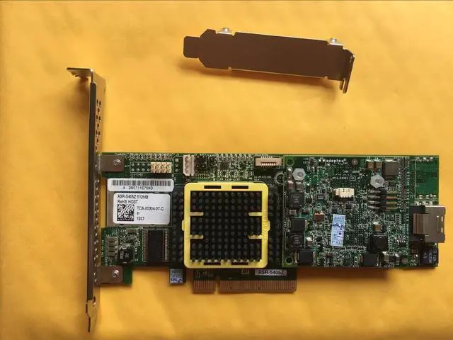 Alt view image 3 of 4 - Adaptec ASR-5405Z SAS/SATA 512mb RAID Controller Card TCA-00304-07+BBU + Cable