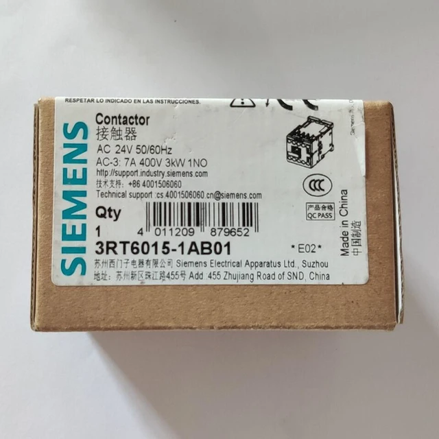 Alt view image 2 of 2 - SIEMENS 3RT6015-1AB01 Contactor New One 3RT60151AB01 /S