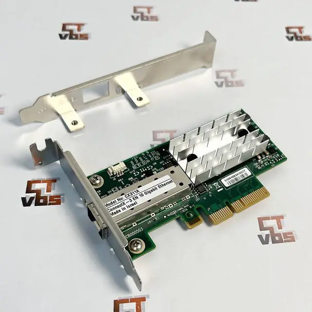 Main image of MCX311A-XCAT Mellanox ConnectX-3 EN 10G Ethernet 10GbE SFP+ PCIe NIC F&S Bracket