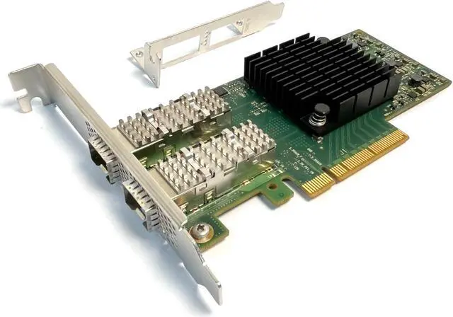 Alt view image 2 of 4 - CX4121A Mellanox ConnectX-4 Genuine MCX4121A-ACAT Lx 25GbE PCIe Ethernet Adapter