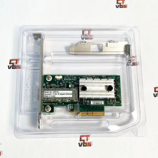 Alt view image 4 of 4 - Mellanox MCX311A-XCAT CX311A ConnectX-3 10G Ethernet 10GbE SFP+ PCIe NIC Adapter